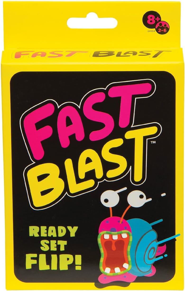 PlayMonster Fast Blast - Card Game for Families and Friends for Family Game Night - Quick-Replayable Game for 2 to 6 Players, Family Card Games for Ages 8 and Up - Image 1